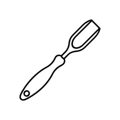 Fototapeta premium peeler line art
