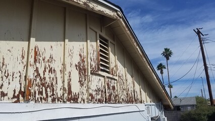 Pressure Washed Flaking Paint, Remodel Prep Work on Exterior of Old House