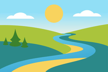 Fototapeta premium road to the mountains