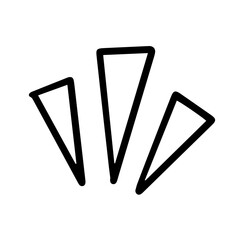 Icons representing feelings of surprise, attention, and awareness. Effect pictograms for surprise, comic notes. Hand drawn vector illustrations.