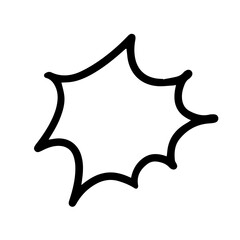 Icons representing feelings of surprise, attention, and awareness. Surprise speech bubbles. Effect pictograms for noticing, comic notes. Hand drawn vector illustrations.