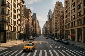 Fototapeta premium new york city street