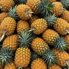 Fototapeta premium Fresh Pineapples