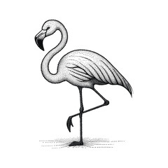 flamingo vector illustration
