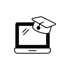 Educational Program Icon vector stock illustration