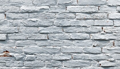 Painted light gray brick wall