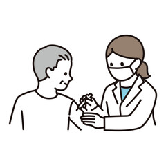 Fototapeta premium People Vector Illustration – Boys and Girls in Various Professions and Occupations like doctor, engineer, chef, teacher, firefighter, police officer, scientist, artist, pilot, and more. 
