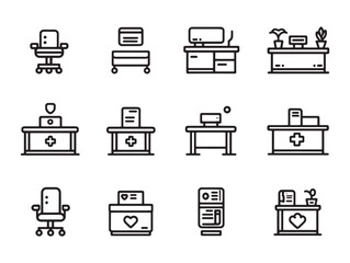 Hospital Reception Ensures Smooth Checkin