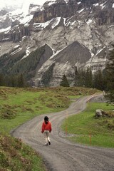 Fototapeta premium hiking in the mountains