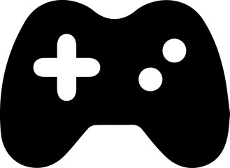 Game joystick icon design for templates.
