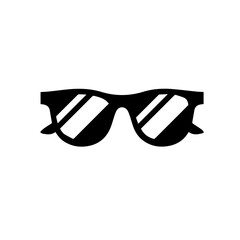 Fototapeta premium Sunglasses icon design for templates.
