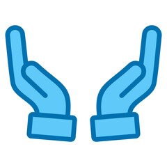 Obraz premium Hand Open Icon