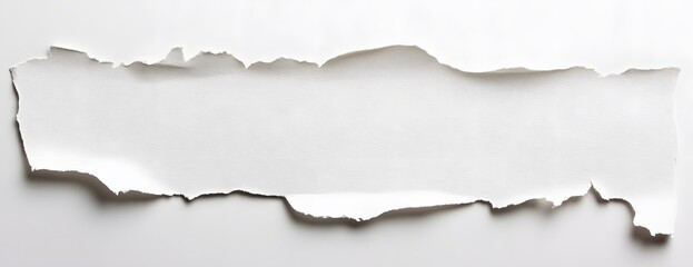 A single piece of white paper with two burned edges, creating an artistic border for text or images on the left side. The burning effect adds texture and detail to your design. 