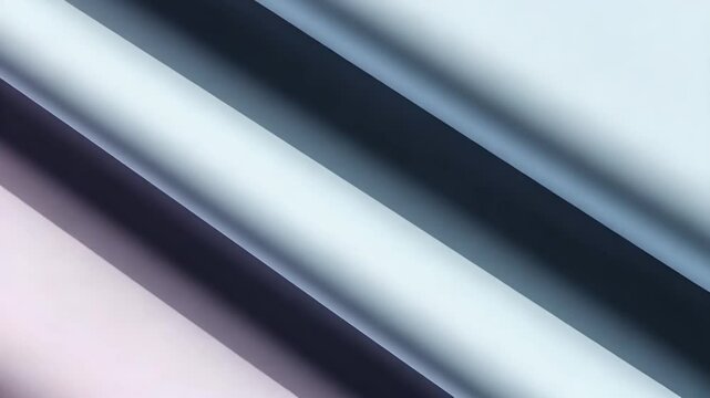 Abstract Pipes: An arrangement of parallel pipes creates a minimalist, abstract composition with alternating bands of light and shadow, showcasing geometric forms and gradients.