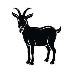 Goat vector silhouette