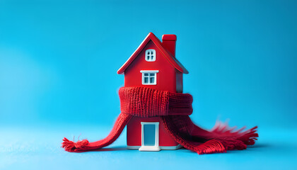 house on a white background