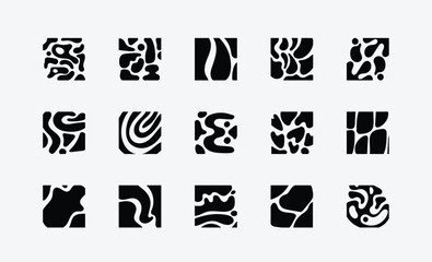 Abstract Ink Pattern Graphic Pack