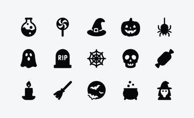 Spooky Happy Halloween Icon Pack