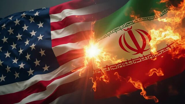 US versus Iran war political tension middle east crisis nuclear warfare
