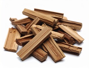 Stack of Dry Kindling Wood – Rustic Fuel for Fireside Warmth