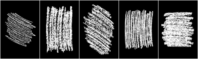 Сhalk texture vector. Сrayon doodle effect. Chalk background set. Illustration, Eps 10.