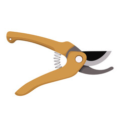 Naklejka premium Pruning Shear Gardening Tool Illustration Isolated on White Background