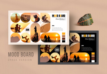 Adventure & Lifestyle Mood Board Travel Nature Family