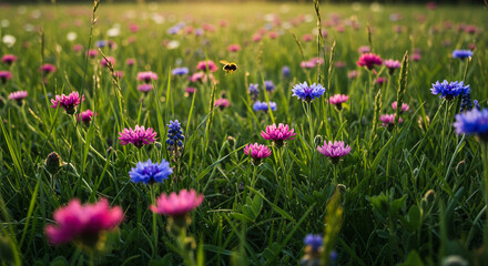 Fototapeta premium field of flowers