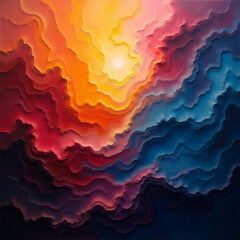 abstract orange background