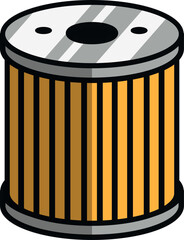Essential Automotive Engine Oil Filter Icon