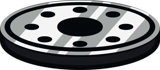 Essential Automotive Disc Brake Rotor Part Icon