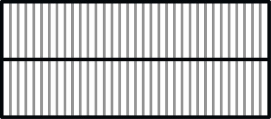 Vertical Stripe Air Filter Element
