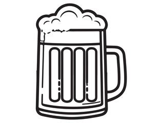 BEER MUG SILHOUETTE