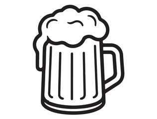 BEER MUG SILHOUETTE