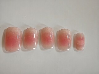 Stylish false nails for women in various shapes and colors. Perfect for beauty, nail art, salons,...
