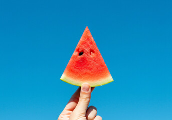 Fresh Watermelon Summer Stock Image, Juicy Watermelon Slice for Summer, Ripe Watermelon Fruit Photo, Sweet Summer Watermelon Closeup, Vibrant Watermelon for Seasonal Use