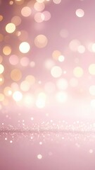 Sparkling bokeh lights studio setup background image soft focus abstract creating atmosphere