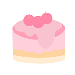 cake with cherry