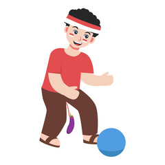 Traditional Games in Indonesia Independence Day