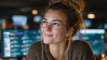 Social media engagement Digital marketing concept Working on computer for creating social media platforms to build relationships and drive sales Engaging activities responding to comme : Generative AI