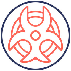 Biohazard Symbol Icon