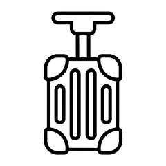 Suitcase icon design 