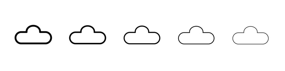 Euro hook icon flat illustration set logo