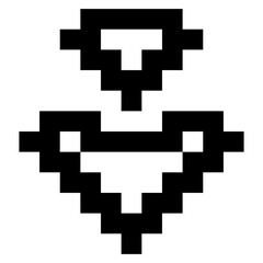Down Arrow Pixel Art