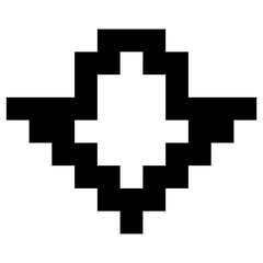 Down Arrow Pixel Art