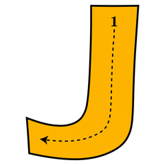 Capital Letter Tracing Guide