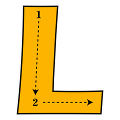 Capital Letter Tracing Guide