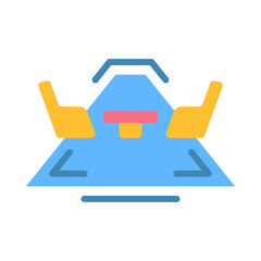 Futuristic Lounge Icon