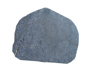 A flat, irregular-shaped slate stone with a rough surface texture