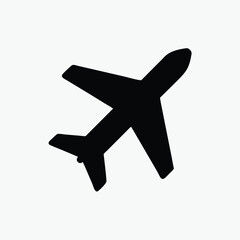 Obraz premium irplane clipart fully editable vector template